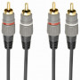 Кабель мультимедійний 2RCA to 2RCA 2.5m Cablexpert (CCAP-202-2.5M)