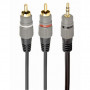 Кабель мультимедійний 3.5 Jack to 2RCA 1.5m Cablexpert (CCA-352-1.5M)