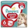 Підгузки Pampers трусики Pants Giant Розмір 6 (15+ кг) 36 шт. (8006540069028)