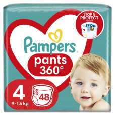 Підгузки Pampers трусики Pampers Pants Розмір 4 (9-15 кг) 48 шт. (8006540068755)