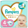 Підгузки Pampers Premium Care Maxi Розмір 4 (9-14 кг) 34 шт (8001090379368)