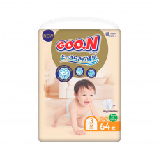 Підгузки GOO.N Premium Soft 7-12 кг розмір М на липучках 64 шт (863224)