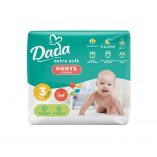 Підгузки Dada Extra Soft 3 Midi (6-11 кг) 34 шт (4820174980672)