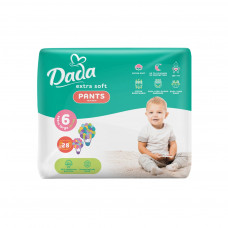 Підгузки Dada Extra Soft 6 XL (15+ кг) 28 шт (4820174980696)