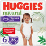 Підгузки Huggies Natural Pants Mega 6 (від 15 кг) 26 шт (5029053549613)