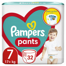 Підгузки Pampers Pants Розмір 7 (17+ кг) 32 шт (8006540374559)