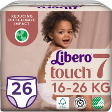 Підгузки Libero Touch Pants Розмір 7 (16-26 кг) 26 шт (7322541739786)