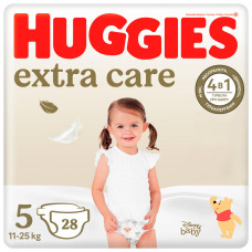 Підгузки Huggies Extra Care Size 5 (11-25 кг) 28 шт (5029053583150)