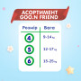 Підгузки GOO.N Friend Розмір 5 (12-17 кг) 24 шт (8697404380627) (F1010117-002)