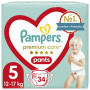 Підгузки Pampers Premium Care Pants Junior Розмір 5 (12-17 кг) 34 шт (8001090759870)