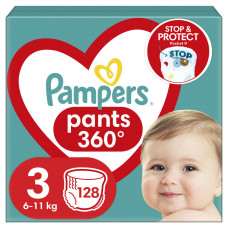 Підгузки Pampers Pants Midi Розмір 3 (6-11 кг) 128 шт. (8006540069417)