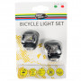 Комплект велофар Good Bike Silicone LED Black (92325Black-IS)