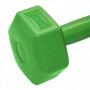 Гантель PowerPlay 4124 Hercules 2 кг Green (PP_4124_2kg)