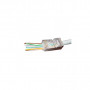 Конектор RJ45 cat.5e FTP 8P8C * 10 (наскрізні отв., позолоч. конт.) Cablexpert (LC-PTF-01/10)