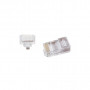 Конектор Cablexpert RJ45 cat.5e UTP 8P8C (сквозное отв., позолоч. конт.) 50 шт (LC-PTU-01/50)