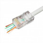 Конектор Cablexpert RJ45 cat.5e UTP 8P8C (сквозное отв., позолоч. конт.) 10 шт (LC-PTU-01/10)