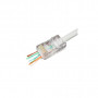 Конектор Cablexpert RJ45 cat.5e FTP 8P8C (наскрізні отв., позолоч. конт.) 100 шт (LC-PTU-01/100)