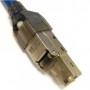 Конектор RJ45 cat.6A STP 8P8C, безінструментальний Kingda (KD-KJ6A-17S)