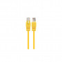 Патч-корд 0.5м UTP cat 6 CCA yellow Cablexpert (PP6U-0.5M/Y)