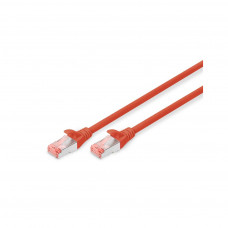 Патч-корд 0.5м, CAT 6 S-FTP, AWG 27/7, LSZH, red Digitus (DK-1644-005/R)