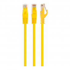 Патч-корд 1.5м UTP cat 6 CCA yellow Cablexpert (PP6U-1.5M/Y)