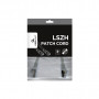 Патч-корд 0.5м S/FTP Cat 6A CU LSZH grey Cablexpert (PP6A-LSZHCU-0.5M)