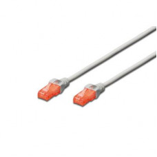 Патч-корд 0.5м, CAT 6 UTP, AWG 26/7, Cu, LSZH Digitus (DK-1617-005)