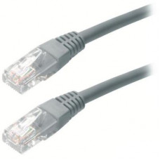 Патч-корд 5м, RJ-45, Cat.5e, CU, мідь, сірий Ritar (PCR-CU/5G / 04287)