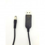 Кабель живлення USB to DC 5.5х2.5mm 12V 1A ACCLAB (1283126552847)