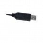 Кабель живлення USB to DC 5.5x2.1 12V 0.8m Armorstandart (ARM65663)