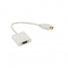 Перехідник ST-Lab HDMI male - VGA F (без додаткових кабелей) (U-990 Pro BTC white)