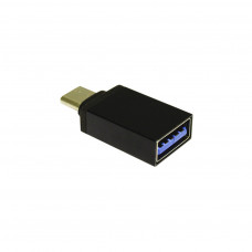 Перехідник Lapara USB Type-C male to USB 3.0 Female (LA-MaleTypeC-FemaleUSB3.0 black)