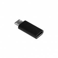 Перехідник Lapara Micro USB Male to USB 3.1 Type-C Female black (LA-MaleMicroUSB-TypeC-Female black)