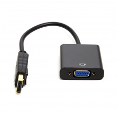 Перехідник DisplayPort (M) to VGA (F), 0.15m PowerPlant (CA911875)