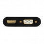 Перехідник Cablexpert VGA to HDMI/VGA+audio 3.5mm (A-VGA-HDMI-02)