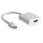 Перехідник Mini Display port M to HDMI F white Vinga (VCPMDPHDMIWH)