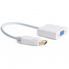 Перехідник DisplayPort to VGA Cablexpert (A-DPM-VGAF-02-W)