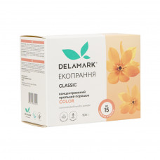 Пральний порошок DeLaMark Color 500 г (4820152330055)