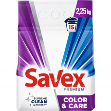 Пральний порошок Savex Premium Color & Care 2.25 кг (3800024047886)