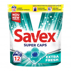 Капсули для прання Savex Super Caps Extra Fresh 12 шт. (3800024046834)