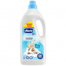 Кондиціонер для білизни Chicco Sensitive Sweet Talcum пом'якшувач тканин 1.5 л (8058664122455)