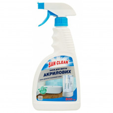 Спрей для чищення ванн San Clean для акрилових ванн 500 г (4820003543023)