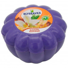 Освіжувач повітря Blyskavka Fresh Гелевий Ваніль-Кориця (4820214190726)