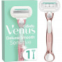 Бритва Gillette Venus Extra Smooth Sensitive RoseGold з 1 змінним картриджем (7702018517886)