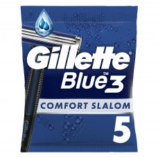 Бритва Gillette Blue 3 Comfort Slalom 5 шт. (8006540808689)