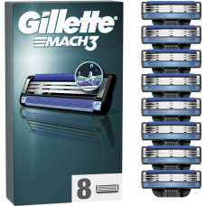 Змінні касети Gillette Mach3 8 шт. (3014260239640/8700216066556)