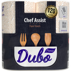 Паперові рушники Диво Premio Chef Assist 3 шари 120 відривів 2 рулони (4820003837573)