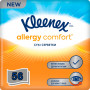 Серветки косметичні Kleenex Allergy Comfort 3 шари в коробці 56 шт. (5029053577210)