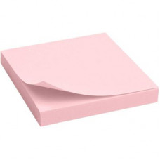 Папір для нотаток Axent with adhesive layer 75x75мм, 100sheets., pastel pink (2314-03-А)