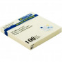 Папір для нотаток Buromax with adhesive layer 76х76мм, 100sheets, JOBMAX, yellow (BM.2312-01)